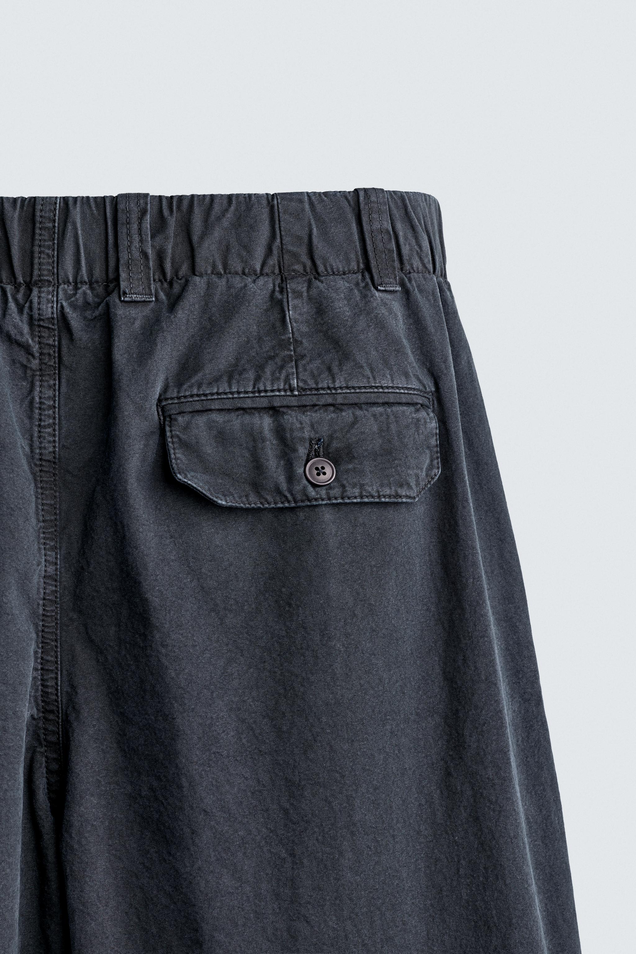 PANTALON PARACHUTE COUPE DÉCONTRACTÉE